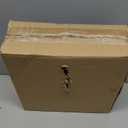 12-Inch Metal Bird Bath and Feeder for Outdoors, Deck Mounted Bird Bath with Detachable Basin, Garden Bird Bath for Balcony, Porch, and Railing, Outdoor Bird Decor, Bronze Color, Easy to Clean (red copper)