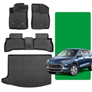 for Buick Encore GX Floor Mats 2026 2025 2024 2023 2022 2021 2020,for Buick Encore GX Cargo Liners 2020-2026,Floor Mats for Buick Encore GX All Weather Trunk Mats Accessories (4PCS)