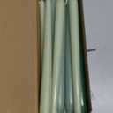 MTLEE 10 Inch Long Tapered Candle Stick Bulk Smokeless Unscented Burning Candlestick Paraffin Wax with Cotton Wick for Dinner Anniversary Wedding Party Church(Gradient Green,16 Pcs)
