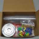 24 Pack Kids Stationery Set Classroom Rewards Party Favors Gift with Cups Pencils Erasers Stampers Stickers Greeting Cards, School Gift Exchange for Boys Girls