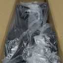 ABHENG 80 Pack Clothes Hangers, Non Slip Plastic Coat Hangers, Space Saving Hangers, Heavy Duty, Hanging Dry Wet Clothes, 16.4" x 8.3", Black, UAPY0580B