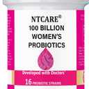Probiotics for Women - PH Balance, Digestive, UT, & Feminine Health - 100 Billion CFU - 6 Unique Strains for Women-120CT
