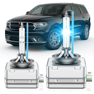 TLEVELCL Fit for Dodge 2014-2020 Durango RT SRT GT SXT Sport D3S HID Xenon Headlight Bulbs, Upgraded High Low Beam 35W Bi-Xenon Light Bulb Replace, 8000K White Blue, Plug and Play, Pack of 2