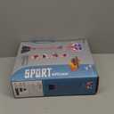 EagleStone Kids Basketball Hoop with Stand, Adjustable Height Basketball Set Toddler Toys for Boys and Girls Age 3-12, Indoor Outdoor Backyard Sport Game Gift with Sandbag for Stability