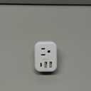US to UK Ireland Plug Adapter, Addtam Type G Power Adapter with 3 AC Outlets and 3 USB(1 USB C), Travel Essentials for USA to Dubai Scotland British London England Hong Kong Irish
