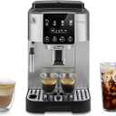 De'Longhi Magnifica Start Automatic Espresso Machine with Manual Milk Frother & Built in Grinder - 3 One-Touch Recipes, Easy-to-Clean, Home Barista Coffee Maker for Lattes, Cappuccino, Iced Coffee