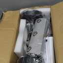 17.3 Table Lamps Set of 2 with 2 USB & AC Outlet, Bedside Nightstand Lamps for Bedroom Living Room Kids Room, Desk Lamp with Pull Chain Switch & Fabric Shade for Office Reading Nursery, Grey