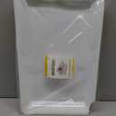 4 Rectangle White Plastic Heavy Duty Serving Trays 12" x 18" Decorative Wedding & Party Platters