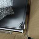 Hoolerry 5 Pcs Wire Shelf Covers Foamed PVC Wire Rack Covers for Removable Closet (Not Wood) Pantry Shelves for Cabinet Bathroom Kitchen Shelving Decoration(Black,36x16inch)