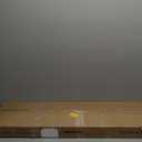 Solid Wood Dual Monitor Stand Riser  43" Oak Desk Shelf for 2 Monitors with Tray & Wool Felt, Organizer for Desktop, Laptop and Office (Solid Oak)