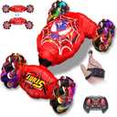 Nikuku Remote Control Car - 2.4GHz 4WD Gesture Sensing RC Stunt Car Toys for Boys and Girls Ages 6-12, 360 Rotating Drift RC Cars with Lights and Music, Ideal Birthday and Xmas Gift