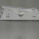 Stove Gap Covers Stainless Steel (2PCS), Stove Gap Filler, Range Trim Kit, Stove Gap Guard for Kitchen Oven Between Stovetop and Counter, Easy Clean Heat Resistant, Adjustable Length 13.8'' to 27.5'', White