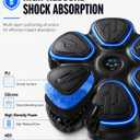 Music Boxing Wall Machine for Adults & Kids with Led Light & Boxing Gloves