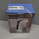 Vacuum Steamer for Clothes, 3200Pa Suction Handheld Clothes Steamer, Dual Mode, LED Display, Portable Travel Steamers for Clothes, Steaming & Ironing 2 In 1, 160ml Water Tank (for 110-120V) - Black