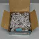 Metaku Globe Fairy Lights Battery Operated 33ft 80LED String Lights with Remote Waterproof Indoor Outdoor Hanging Decorative Christmas Lights for Home Party Patio Garden Wedding (Warm White)