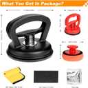 Dent Puller, Car Dent Puller, Suction Cup Dent Removal Kit, Auto Body Repair Tool for Doors, Objects Moving