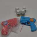 Bubble Machine for Kids Ages 2-4 5-7,Automatic Light Up Bubble Gun with 4 Bubble Solutions,Outdoor Toys for Toddlers, Birthday Gift for 3 4 5 6 7 8 Year Old Boys & Girls,Summer Toy,Party Favors