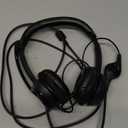 Logitech H390 Wired Headphones with Mic, USB-A Headset with Microphone for PC, Noise Cancelling Microphone for Video Meetings, Music, Gaming - Black