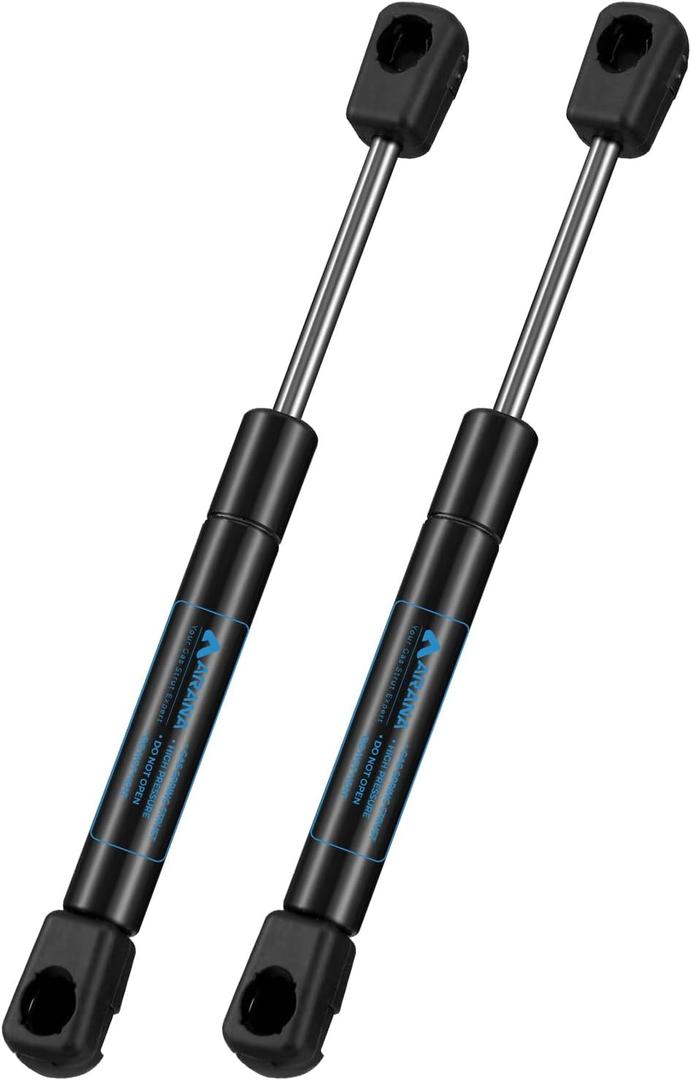 ARANA 8 inch 40LB Gas Struts, 8.5" 178N Toolbox Spring Shocks Lift Support for Truck Tool Box Lid RV Bed Cabinet Door Sentry Safe Replacement,2Pcs