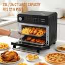 PHS 24 QT Digital Air Fryer Oven with Screen Display, Standard