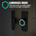 90 Degree Flip Barn Door Lock, Sturdy 304 Stainless Steel Gate Latch, Home Security Sliding Door Lock Best for Barn, Bathroom, Bedroom, Cabinet, Garage, Garden, Fence (Long Black-1pc)