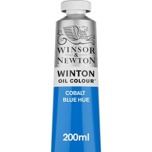 Winsor & Newton Winton Oil Color, 200ml (6.75-oz) Tube, Cobalt Blue Hue