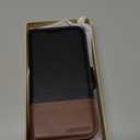 KEZiHOME Case for Google Pixel 10 Pro Fold, Genuine Leather Wallet Case with Card Slot[RFID Blocking] Kickstand Magnetic Filio Protective Phone case for Pixel 10 Pro Fold (Black/Brown)