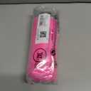 Herseas Women's Color Block Bikini Set 2025 Strapless Bandeau High Cut Padded Stripe High Waist Two Piece Bathing Suit Rose Red XX-Large 