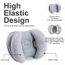 KAKIBLIN Baby Support Pillow, Head and Neck Support,Banana Neck Pillow for Baby, Travel Pillow for Stroller Neck Support, Adjustable Head Pillow for Kids Toddler