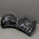 2-Pack 20x4.0 Fat Bike Tire, 20 Inch Mountain Bike Tires & Tubes Set, Folding Replacement Bicycle Tires with Tire Levers for Off-Road Bike, Ebike (Black)