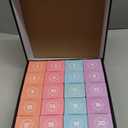 Sopu Colorful Rose Bouquet Flowers Building Set, 24 Boxes 1380Pcs Artificial Flowers Botanical Collection Flowers for Adults Valentines Day Gifts for Her Women Wife Girlfriend Mom