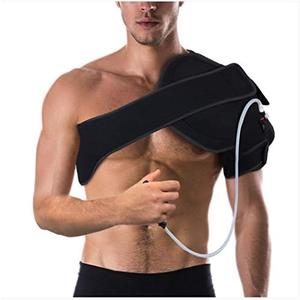NatraCure Advanced Hot or Cold Therapy Shoulder Ice Pack Wrap, for Shoulder Pain Relief - (Heating Pad for Rotator Cuff Injuries, Surgery, Gym Injuries, Baseball, Pitching) - 16032