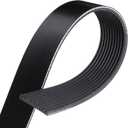 PartsBroz K100594 Micro-V Serpentine Drive Belt - Compatible with Gates Goodyear Dayco Bando ACDelco Continental - Replaces K100594HD, 10K594, 207109, 208948, 5060110, 10PK1510, 10PK1520