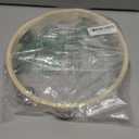 Musfunny Tambourine Ring for Adults 10 inch Hand Held Drum with Metal Jingles Bells Percussion Instrument Gifts for Musical Education Party Church KTV (10 inch Ring)