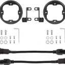 Auxbeam XP-Ultra Series 3 Inch Fog Light Brackets Kit for Toyota 2012~2022 Tacoma, 2010~2022 4Runner, 2014~2022 Tundra (Bracket Only - Lights Not Included)