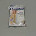 Truform HMNA 9808 Compression Stockings, Regular 15-20 mmHg, Below Knee BK, Men or Women, Closed Toe, Beige, 4X-Large (Size G)