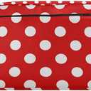 Polka Dot Red Fanny Packs for Women Men Belt Bag with Adjustable Strap Fashion Waist Packs Crossbody Bag Waist Pouch for Travel Workout Outdoor Cycling Hiking