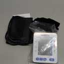 Blood Pressure Monitor for Home Use with Large Upper Arm Cuff - Automatic Talking Pulse and BP Machine with 240 Memory Recalls for 3 Users - Carrying Bag and Batteries Included, Backlit Digital LCD