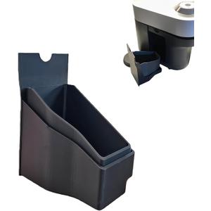 Capsules Container for Nespresso Vertuo Pop+ and Deluxe with Tray, Replacement Part for Vertuo Pop+ Coffee Machine,Easily Cleaning.