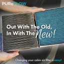 PureFlow Cabin Air Filter PC99179X | Fits 2015-2022 Ram ProMaster City, 2017-2020 Dodge Neon