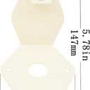 Watermelon Light Bracket Mirror Turn Signal Mounting Bracket Anti-Glare Angled Turn Signal Holder 304 Stainless Steel 2 PCS Bracket with 6 Screws and Bolts (No LED Light)