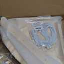 PUTSKA Nursery Furniture Hanging Organizer – Wall Mounted Stuffed Animal Storage for Baby Room, Corner Plush Collection Display & Nursery Organization System, Space-Saving Vertical Storage - Plain