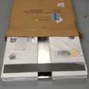 VENFAN 36"x30" Stainless Steel Backsplash for Stove & Range Hood - Range Backsplash with Shelf & Knife Rack, Kitchen Backsplash Wall Shield with Pre-Drilled Holes, Easy Install