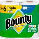Bounty Select-A-Size Paper Towels, White, 2 Triple Rolls = 6 Regular Rolls