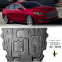 Front Engine Splash Shield for Ford Fusion 2013-2019 for Ford Edge 2015-2022 Engine Splash Guards Suitable for 2017-2020 Lincoln MKZ Under Engine Cover Mud Flaps Directly Replace Original