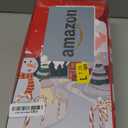 COOLWUFAN 12 Pack Christmas Candy Cane Pathway Markers, 22'' Candy Cane Christmas Decorations Pathway Lights Outdoor with 72 Warm Lights for Xmas Holiday Party Walkway Patio Garden Yard Lawn Decor