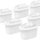 Water Filter for All BRITA,Compatible with Brita Maxtra/Mava,Maxtra+, Fit for Mavea,Marella jug Pitcher Replacement Cartridge, Reduce Limescale and Impurities.  (6)