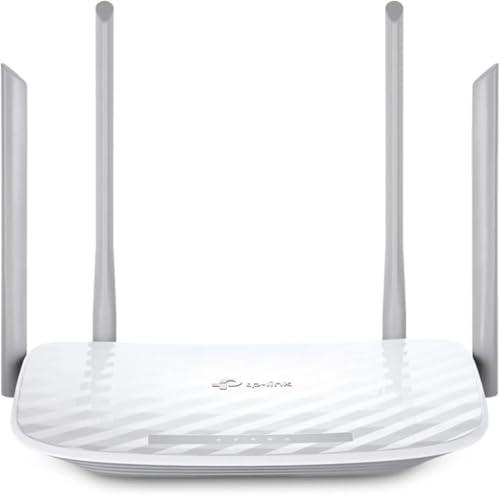 TP-Link AC1200 WiFi Router (Archer A54) - Dual Band Wireless Internet Router, 4 x 10/100 Mbps Fast Ethernet Ports, EasyMesh Compatible, Support Guest WiFi, Access Point Mode, IPv6 & Parental Controls