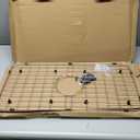 Serene Valley Sink Bottom Grid 24-1/8" x 12-5/8", Centered Drain with Corner Radius 1-1/2", Sink Protector NLW2412C