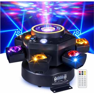 6-Arm Spider Moving Head DJ Stage Light RGBW DMX
